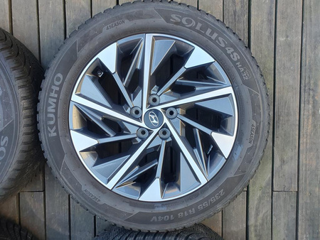 Oryginał koła 235/55R18 Hyundai Tuscon 5x114,3 Kumho całoroczne 6,7mm