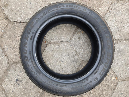 225/55R17 Dunlop WinterSport 5 XL para opon zima 7,2mm nr7655