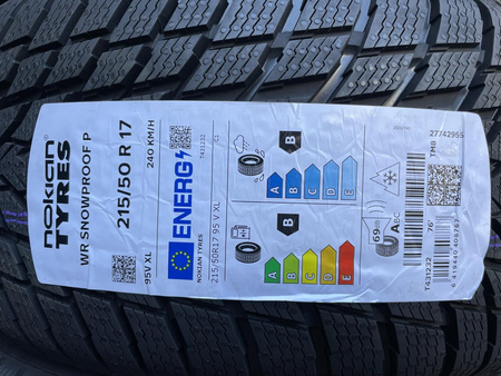 Koła 215/50R17 Suzuki S-Cross 5x114,3 Nokian zima nowe