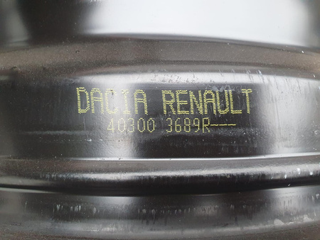 Oryginał felga stalowa 15cali Renault Clio Dacia Sandero Dokker