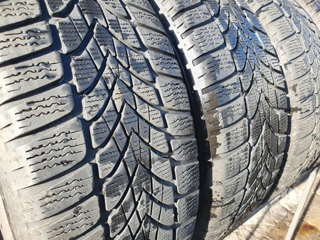 225/60R17 Dunlop SP Winter Sport 4D komplet opon zima 6,4mm nr7158