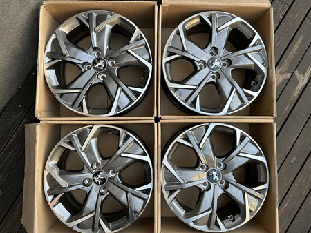 Oryginał Felgi 17cali Peugeot 2008, 206+ 207, 307 4x108