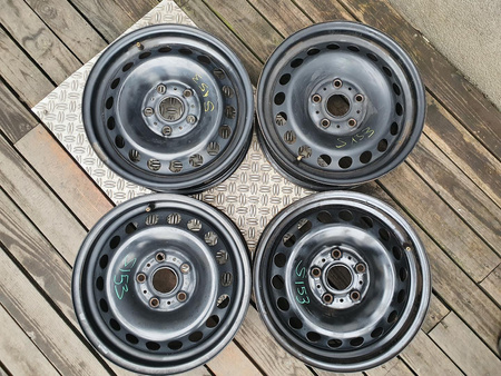 Oryginał felgi stalowe 15cali VW 5Q0 Caddy Golf Skoda Seat Audi