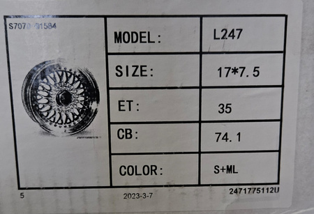 Felgi 17cali BBS Mercedes 123, 126 129 SEC 5x112 ET 35