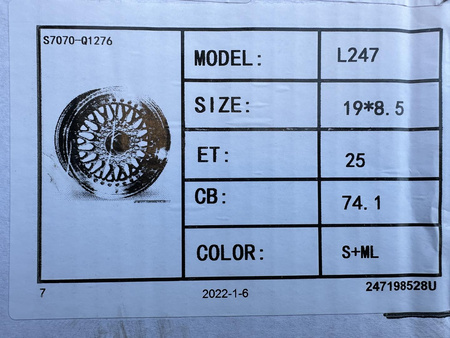 Felgi 19cali BBS Audi A4 A5 Mercedes Sec W123 W124 W129 W140