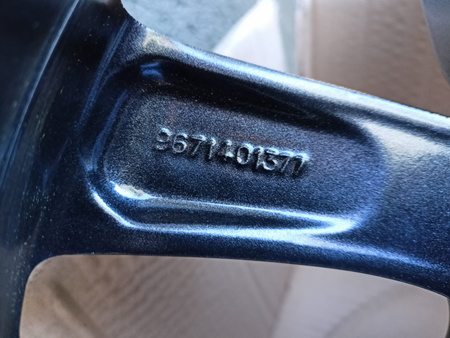 Oryginał felga 17cali Peugeot 508 9671401377 5x108