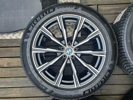 Oryginał koła 275/45R20 BMW X5 G05 X6 G06 Michelin 7,5mm zima 5x112