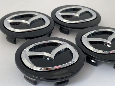 Oryginał Dekielki Dekle Kapsle Zaślepki Mazda 3 CX-5 C831V3815BL 62mm