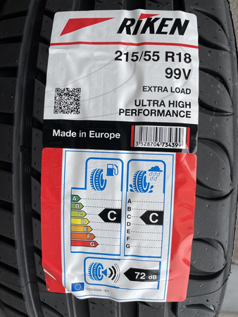 Oryginał nowe koła 215/55R18 Nissan Qashqai 5x114,3 et35 Riken lato