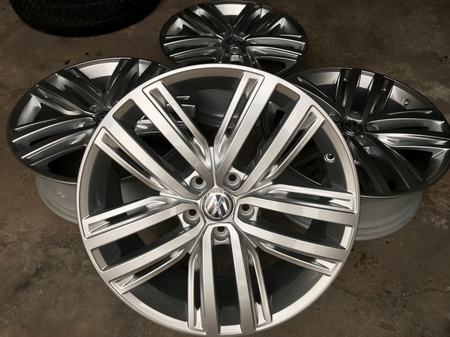 Oryginał Nowe felgi Vw 5NA 19 cali Vw Tiguan Golf Passat Scirocco Touran