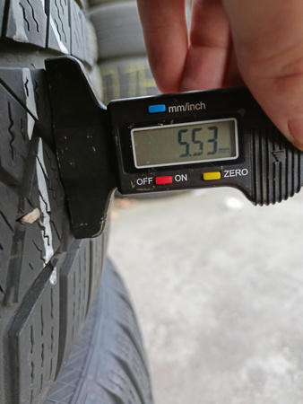 Oryginał koła 225/55R17 BMW 5 G30 G31 2 3 4 7 Continental zima 7,2mm