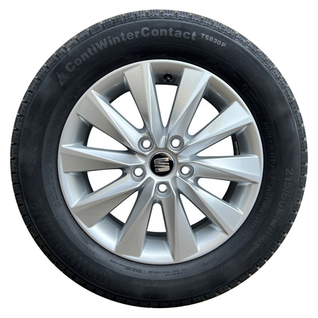 Oryginał koła 215/60R16 Seat Ateca Alhambra Continental XL zima nowe