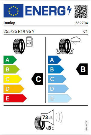255/35R19 Dunlop Sport Maxx RT2 96Y XL opona letnia montaż gratis