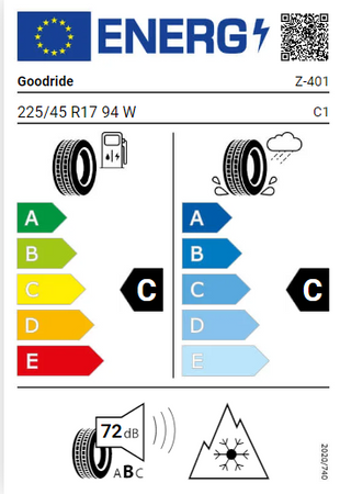 225/45R17 Goodride Z-401 94W XL opona całoroczna montaż gratis