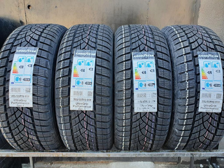 205/55R16 Goodyear UltraGrip Performance komplet opon zima nowe N1638