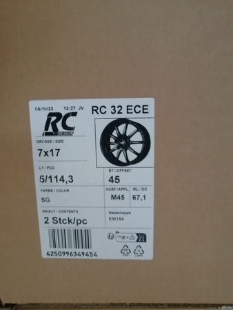 Felgi 17cali Mazda MPV Biante Atenza Millenia Tribute 5x114,3