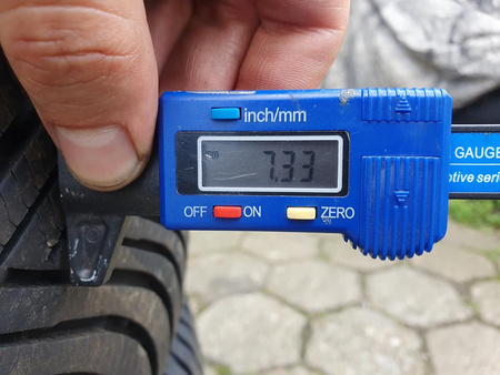 Oryginał koła 225/55R17 BMW 5 G30 G31 5x112 Michelin zima 7,3mm