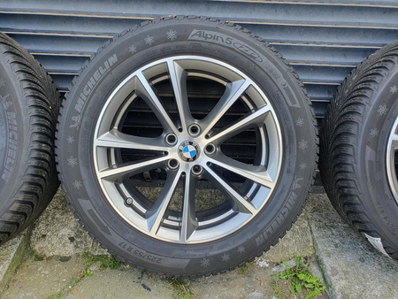 Oryginał koła 225/55R17 BMW 5 G30 G31 5x112 Michelin zima 7,3mm