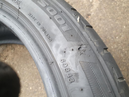 225/45R17 Bridgestone Potenza S001 RSC komplet opon lato 6,5mm 7511