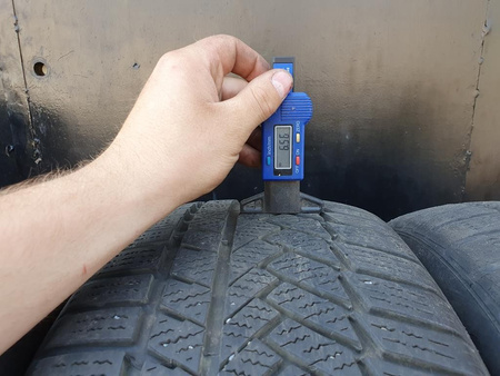 225/55R17 Continental WinterContact komplet opon zima 6,5mm nr7680