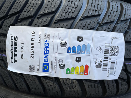 Koła 215/65R16 Renault Fluence Grand Scenic Kadjar Nokian zima