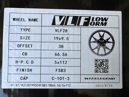 Felgi 19cali Audi A4 BMW G30 Ford Mercedes Seat Skoda Vw 5x112
