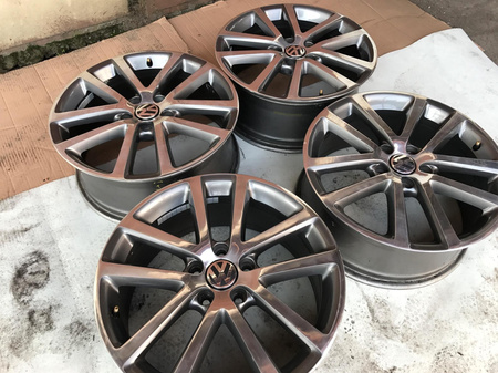 Oryginał felgi 1K0 Vw 18 Cali golf gti gtd 5 6 7 passat B6 B7 touran eos scirocco 5x112
