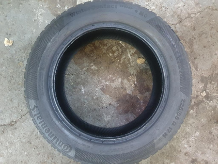 225/55R17 Continental WinterContact komplet opon zima 6,5mm nr7487