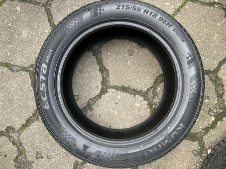 215/55R18 Kumho Ecsta HS51 komplet opon lato 7,3mm nr8732