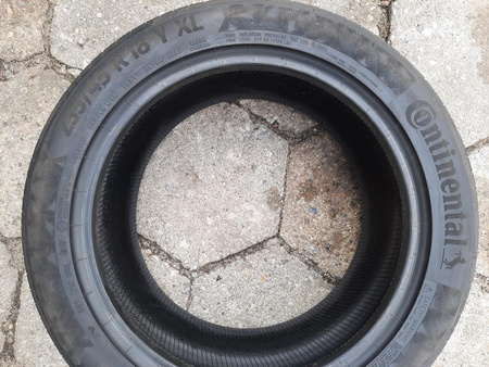 255/45R18 Continental PremiumContact opona pojedynka lato 6,5mm P824