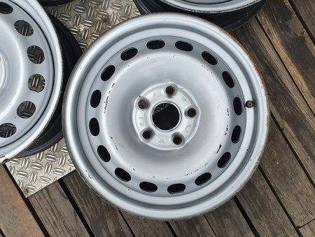 Oryginał felgi stalowe 15cali VW Bora Caddy Golf Audi A3 A4 A6