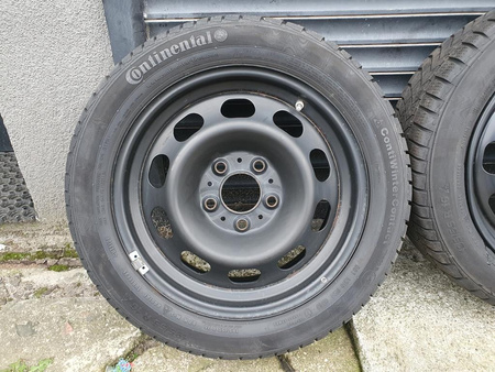 Oryginał koła 195/55R16 BMW 1 F20 F21 E87 3 E46 Continental zima 6,9mm