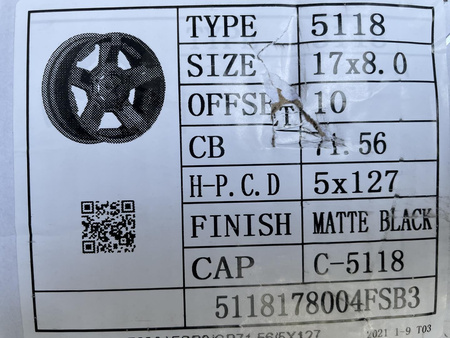 Felgi 17cali Jeep Wrangler Grand Cherokee WJ WK WH 5x127 5szt