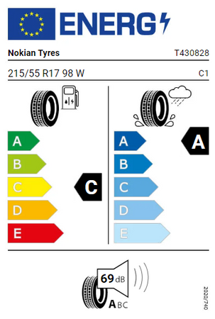 215/55R17 Nokian Powerproof 98W XL opona letnia montaż gratis