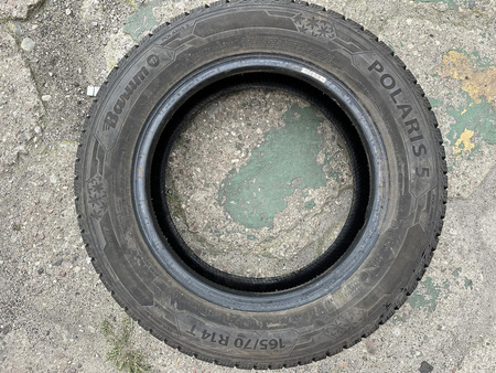 165/70R14 Barum Polaris 5 komplet opon zima 7,4mm nr4094