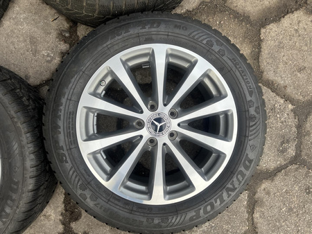 Oryginał koła 225/55R17 Mercedes E klasa W213 A213 Dunlop 6,7mm zima