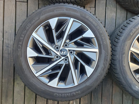Oryginał koła 235/55R18 Hyundai Tuscon 5x114,3 Kumho całoroczne 6,7mm