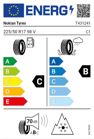 225/50R17 Nokian Snowproof 98V XL opona zimowa montaż gratis