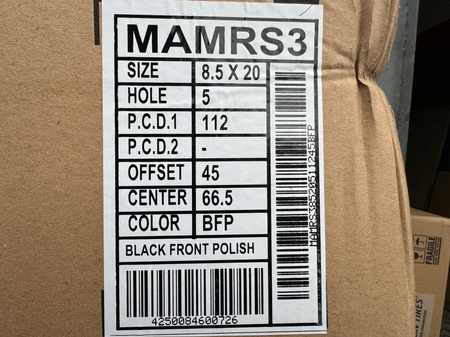 Felgi 20cali MAM Seat Ateca Leon Altea Toledo ET45 5x112