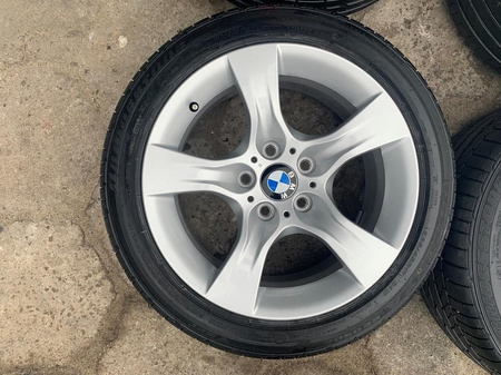 Oryginał koła 225/45R17 17cali BMW 3 E90 E91 E92 E93 opony lato 8,6mm