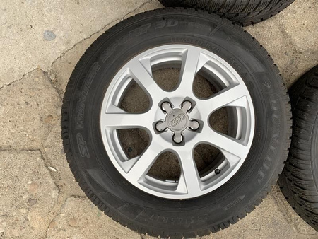 Oryginał koła 235/65R17 8R0 AUDI Q5 SQ5 S-LINE opony zima 7,6mm