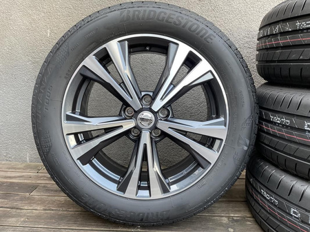 Oryginał nowe koła 225/55R18 Nissan Stagea X-trail Bridgestone lato