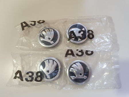 Oryginał Dekielki kapsle Skoda 5E0601151 SUPERB CITYGO OCTAVIA