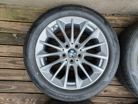 Oryginał koła 205/55R17 BMW 1 2 E40 E45 5x112 Hankook lato nowe