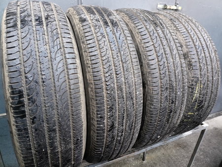 215/70R17 Yokohama Geolandar SUV komplet opon lato 6,8mm nr7285