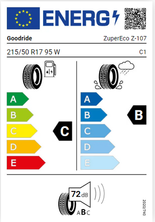215/50R17 Goodride ZuperEco Z-107 95W XL opona letnia montaż gratis