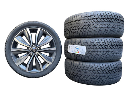 Oryginał koła 225/45R19 Renault Kadjar 5x114,3 et40 Nokian zima nowe