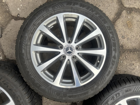 Oryginał koła 225/55R17 Mercedes E klasa W213 A213 Dunlop 6,7mm zima