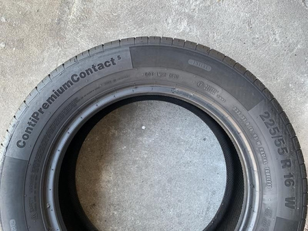 225/55R16 Continental ContiPremiumContact 5 2szt opon lato 6,5mm 1677