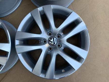 5N0 Oryginał Nowe Felgi 18 5x112 Vw Tiguan Passat Audi Q3 Skoda Kodiaq nr835